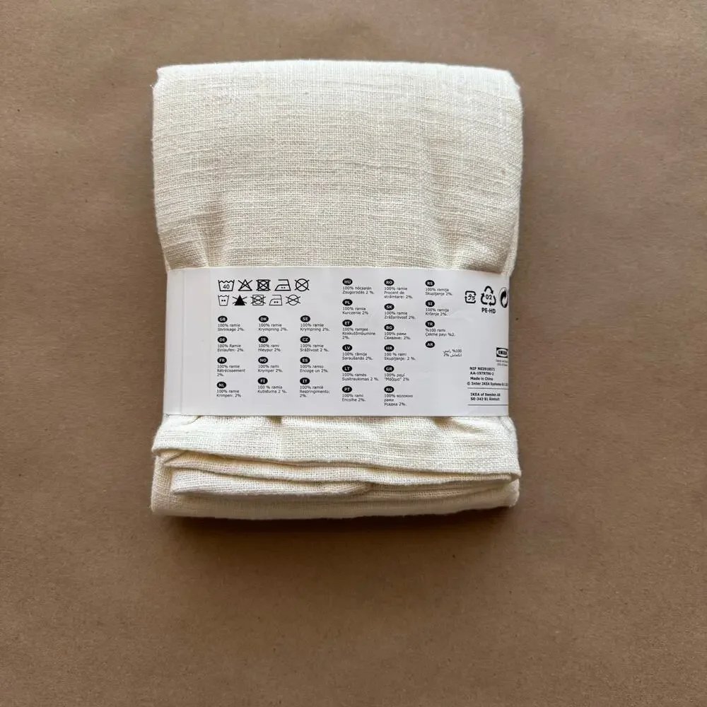 IKEA Ursula Pillow Cushion Covers Beige 26